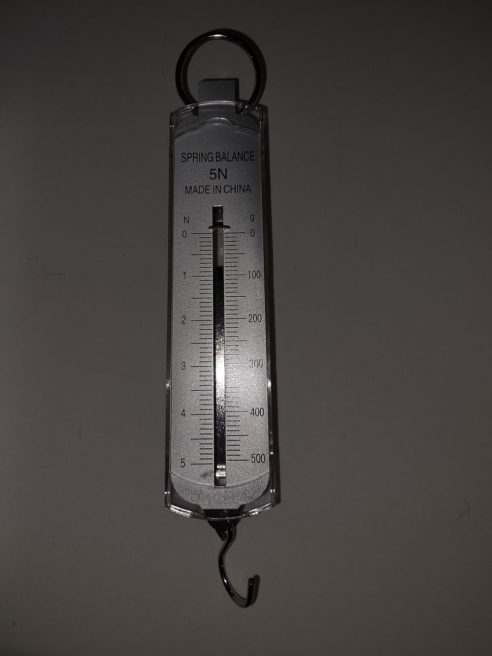 Source Unknown Silver Spring Balance 5N Hanging Scale